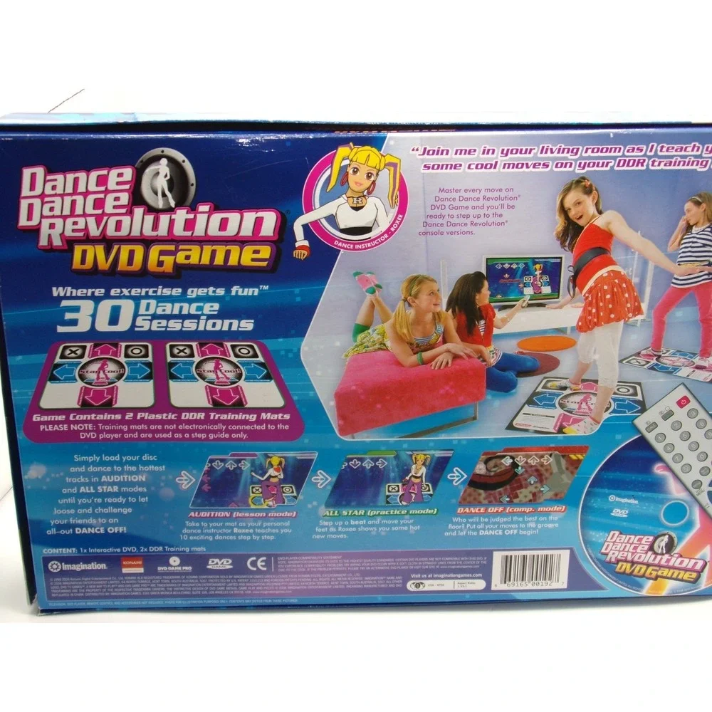 Dance Dance Revolution DVD Game
